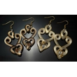 Double Heart Earrings