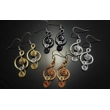 Treble Clef Earrings