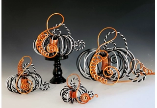 Skeleton Pumpkins