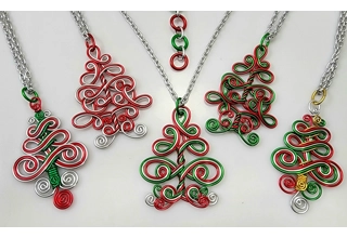 Christmas Tree Necklaces