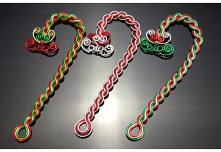 Candy Cane Ornaments Candy Cane Ornaments