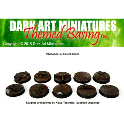 32mm Sci-fi Deck bases 10