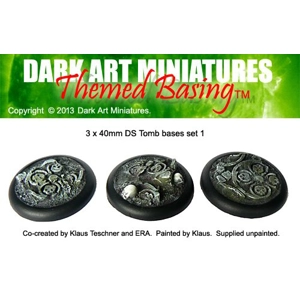 40mm DS Tomb bases set 1
