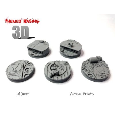 40mm Throne Room Bases ..
