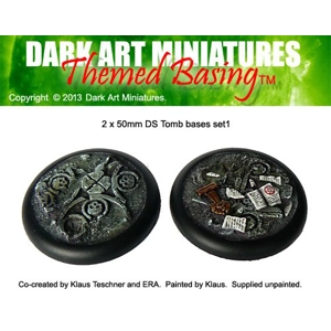 50mm DS Tomb bases set 1