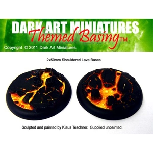 50mm DS Lava bases