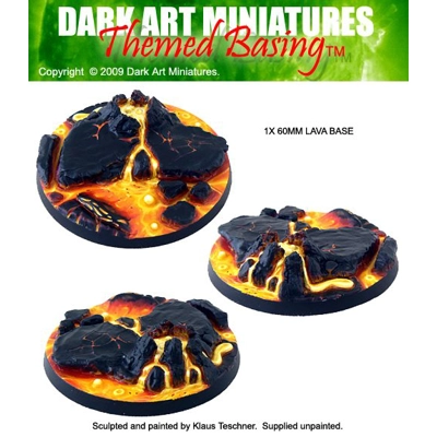 60mm Lava base