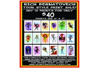 TOON STYLE PRINT SALE!