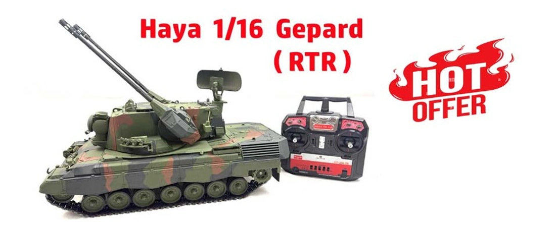 Gepard, Flakpanzer,1/16,haya,