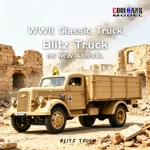 CoolBank 1/16 Military Truck 1/16 Opel Blitz German WWII Truck