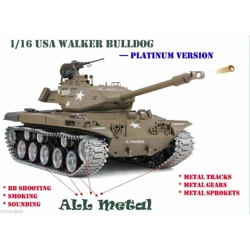 Heng Long M41A3 Walker Bulldog Radio Remote Control RC Tan..