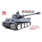Heng long German Tiger I Platinum Smoking BB shooting Sounding 2.4G -- 6.0V
