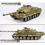 Heng Long British Challenger 2 RC Tank 1/16 - Platinum BB Shoot & IR