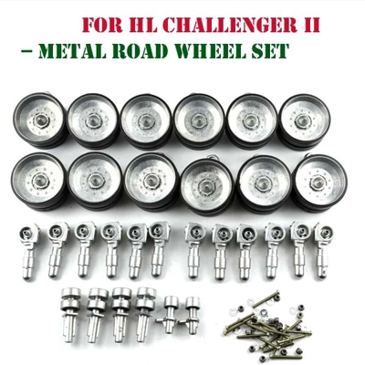 Heng Long Challenger 2 Metal Road Wheels