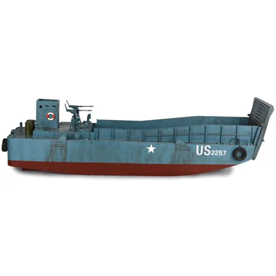 Torro RC 1/16 Landing Craft Lcm 3 Normandy 1944 Omaha Beach
