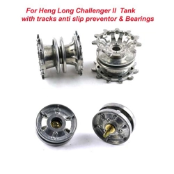 Heng Long Challenger Ⅱ Metal Driving Wheels with Anti-Slip..