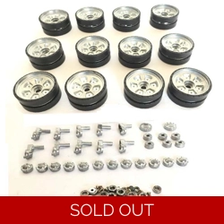 Heng Long T90 Metal Road Wheels Set with Bearings