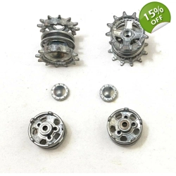 1/16 Tank T90 T72 Tracks Anti-Slip Set with Bear..