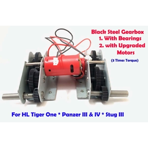 steel gearbox with Bearings ..