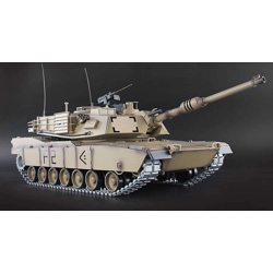 Heng Long radio remote control RC tank Abrams M1A2 1/16 Pr..