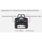 heng long 2.4G system 7.0 Version Transmitter