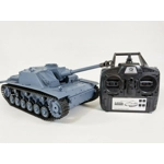 Heng Long Stug III Battle Tank Remote Control RC 2.4G 7.0V SOUND BB SMOKING IR METAL GEARBOX