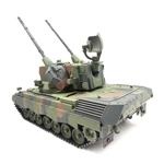 Haya 1/16 Flakpanzer Gepard Cannon Smoking & Flashing RTR