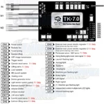 heng long 2.4G system 7.0 Version Transmitter and Main Board