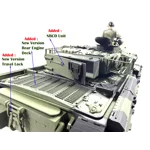 1/16 RC Tank Model Chieftain MK10 Barrel Smoking / Barrel Recoil / 360° Turret Ultimate Edition