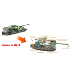 Haya Chieftain 1/16 Turret and Deck with cables Barrel Recoil