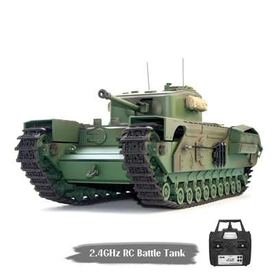 Radio Remote Control RC 1/16 Churchill Main Battle Tank