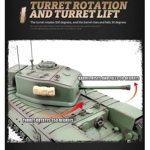 Radio Remote Control RC 1/16 Churchill Main Battle Tank