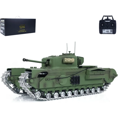 Radio Remote Control RC 1/16 Churchill Main Battle Tank PLATINUM