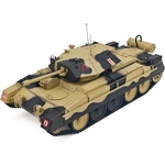 British Crusader 1/16 RC Radio Remote Control Tank Black Camouflage