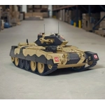 British Crusader 1/16 RC Radio Remote Control Tank Black Camouflage