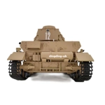 HENG LONG Dak Panzer iv AUSF F-1 Radio Remote Control BB Shoot Tank