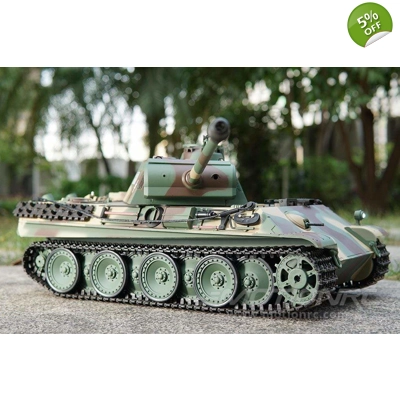 Heng Long Panther G radio control tank 1/16  BB shooting & IR