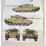 1/16 Centurion Decal Sticker 6 Day's War