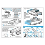 Centurion AVRE Kit Set with Metal Dozer for Haya 1/16 Centurion