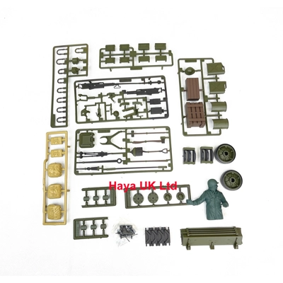 Heng Long RC Tank Sherman M4A3 Complete Accessory Set for 1/16