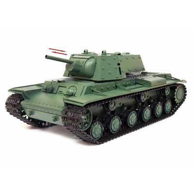 Heng Long 1/16 Russian KV1 Infra Red Battle Barrel Recoil  27 Mhz