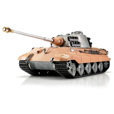 Torro 1/16 RC German WW2 RC Tanks RTR Metal Pro Edition Smoke & Sound Unpainted BB