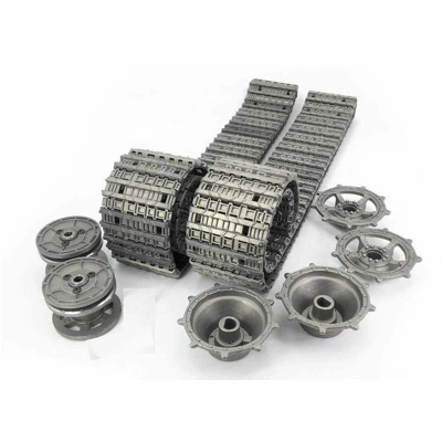 Heng Long King Tiger Tank Metal Track Metal Driving Wheels Idler Upgrade Set
