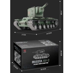 Heng Long KV2 RTR BB Shoot & Infra Red Battle -- Barrel Recoil