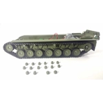 1/16 Gepard Leopard One ALl Metal 100% Metal Chassis Low Hull