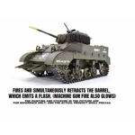 M5A1 1/16 2.4G RC Tank Sound Recoil Shooting Simulated Vehicles Models