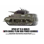 M5A1 1/16 2.4G RC Tank Sound Recoil Shooting Simulated Vehicles Models