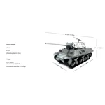 Mato RTR RC Tank 100% Metal 1/16 M10 RC Tank Destroyer Infra Red Barrel Recoil or BB
