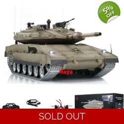 Heng Long 1/16 RC Tank IDF Merkava Mk IV BB IR S..