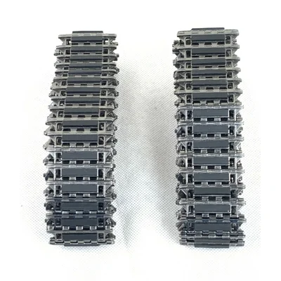 1/16 Haya Chieftain Tank Upgraded Metal Tracks with Rubber Pads / Challenger One metal tracks